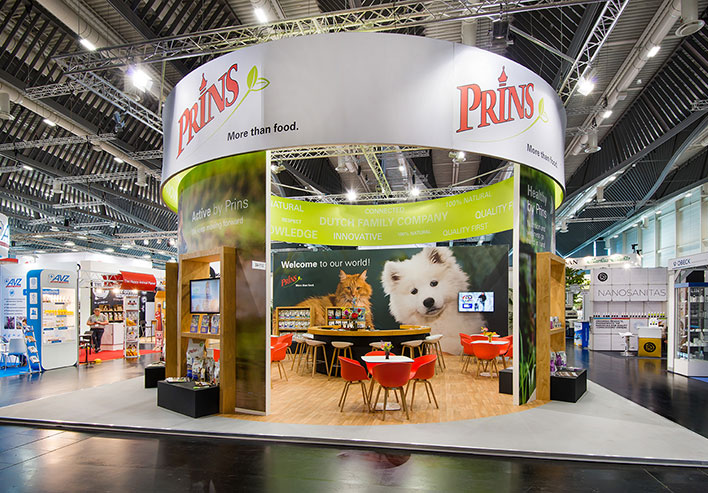 Prins Petfoods 展台效果图