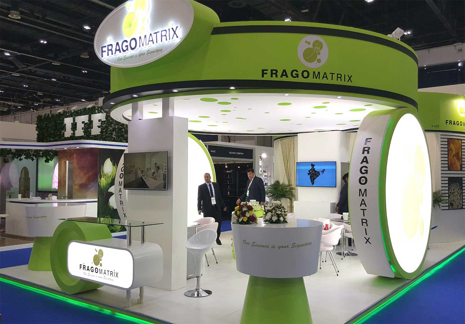开罗FRAGO MATRIX展台设计搭建