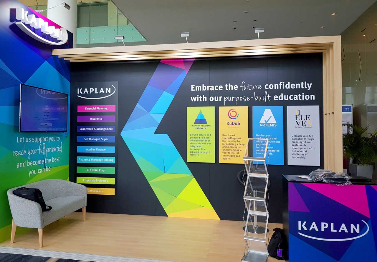 Kaplan悉尼航空展展台效果图