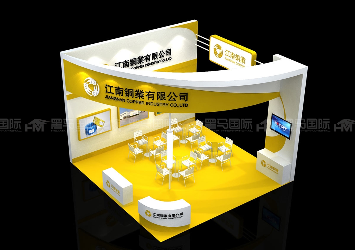 印度新德里展台展位设计搭建