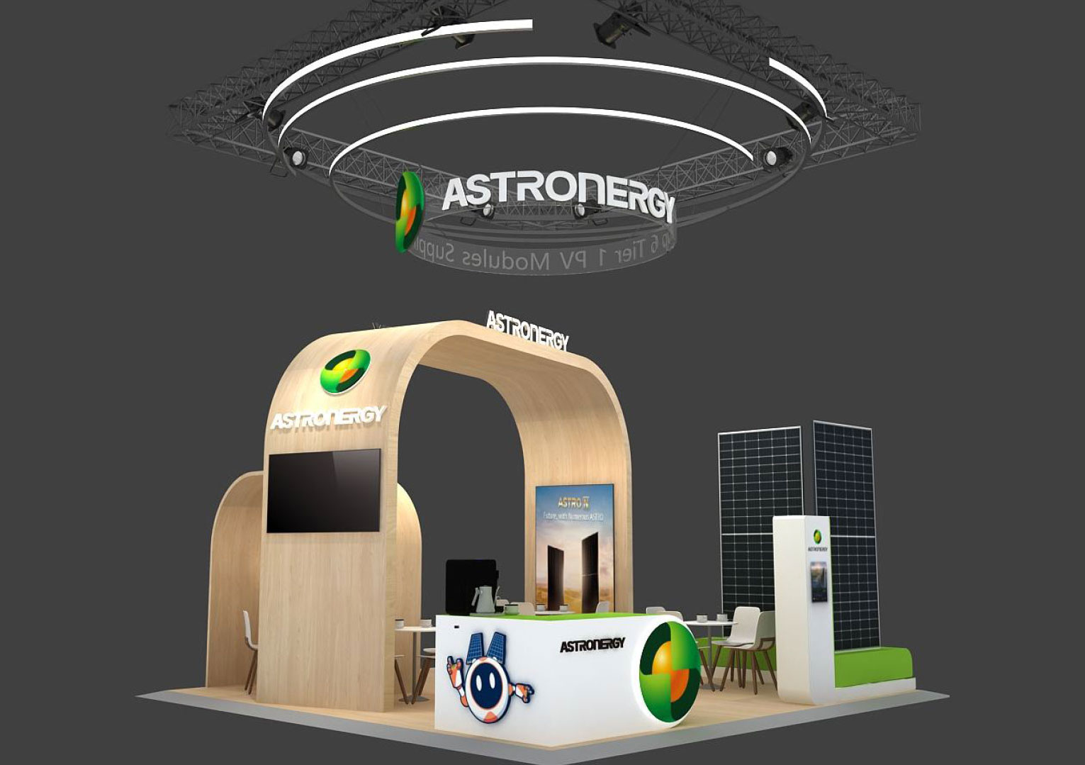 英国伯明翰太阳能光伏展 ASTRONERGY